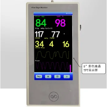 汇智达生命体征监护仪DJ-12F 高清实拍图