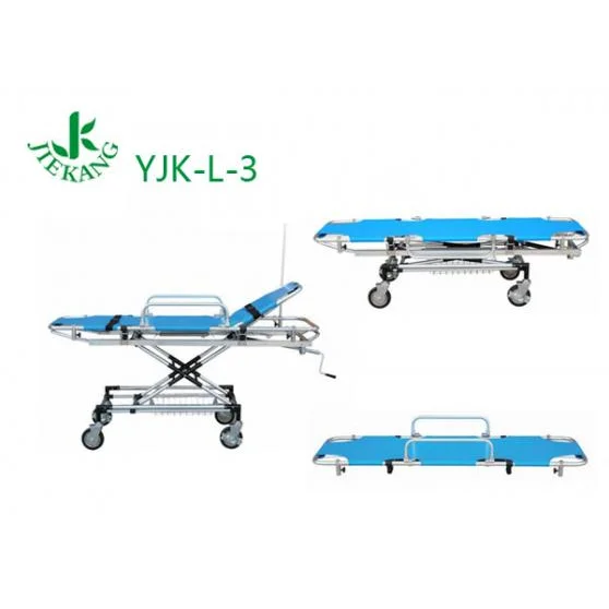 捷康铝合金推车抢救床 YJK-L-3